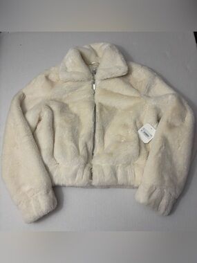 Altar'd State  faux fur jacket Size XS